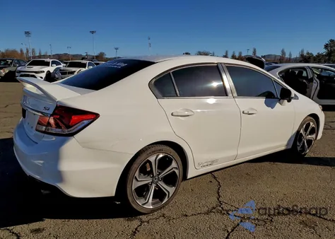 2015 Honda Civic Si z USA, uszkodzony, nr VIN 2HGFB6E58FH708529
